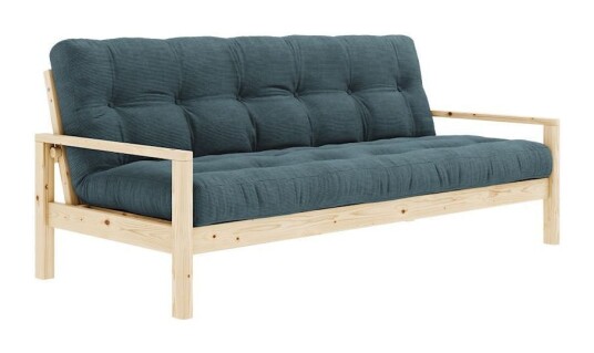 Karup Design Knob Sovesofa, Lakkert furu, Pale Blue Unoliving 1733433-20-0 1733433-06-0 Karup Design Knob Sovesofa, Lakkert furu, Pale Blue Unoliving 1733433-20-0 1733433-06-0