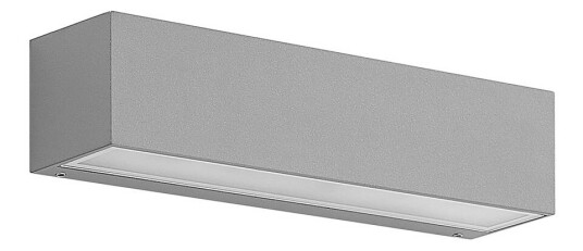 Lucande Lengo LED-vegglampe, 25 cm, sølv, 2-lk. Lucande Lengo LED-vegglampe, 25 cm, sølv, 2-lk.
