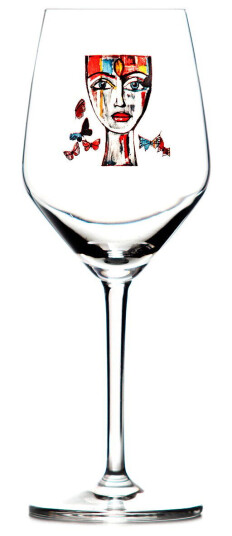 Carolina Gynning Butterfly Messenger rosé/hvitvinsglass 40 cl