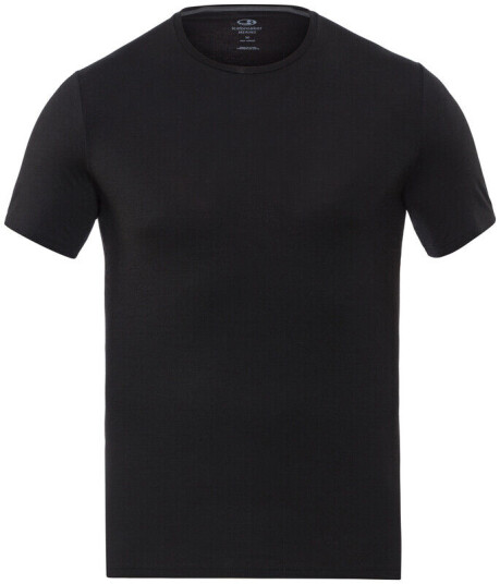 Icebreaker Anatomica SS mannskapstopp Herre Svart M 2023 Thermoundert?y overdeler