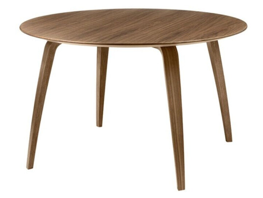 Gubi rundt spisebord american walnut