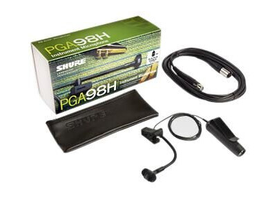 Shure Pga98h-Xlr Instrumentmikrofon Kardioide, Med Feste Og 5m Kabel Shure Pga98h-Xlr Instrumentmikrofon Kardioide, Med Feste Og 5m Kabel