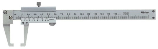 Mitutoyo Nonieskjutmått 536-151 Med Inåtriktade Mätskänklar 0-150mm, 0,05mm