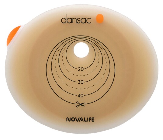 Dansac 1755-10 NovaLife 2 Hudplate, 5 stk.
