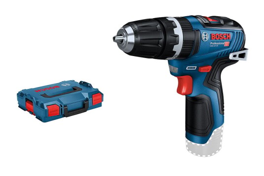 Bosch GSB 12V-35 Professional Batteridreven Kombimaskin med Slagfunksjon i L-BOXX