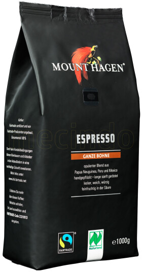 Mount Hagen Espresso Ø 1 Kg Mount Hagen Espresso Ø 1 Kg