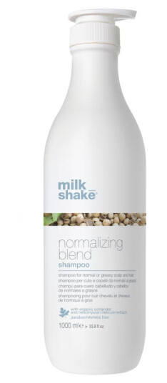 Milk Shake Normalizing Blend Sjampo 1000 ml - Parabenfri og Sulfatfri for Normalt og Fett Hår Milk Shake Normalizing Blend Sjampo 1000 ml - Parabenfri og Sulfatfri for Normalt og Fett Hår