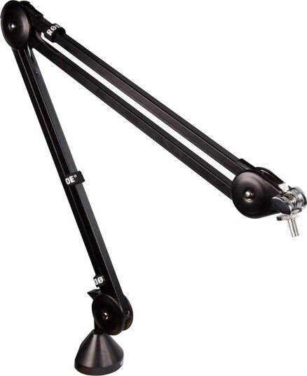 Røde PSA1 Mikrofonarm med Bordklemme – 360 Graders Rotasjon, Svart Røde PSA1 Mikrofonarm med Bordklemme – 360 Graders Rotasjon, Svart