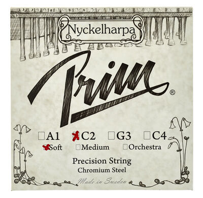 Prim Nyckelharpa String C2 Soft