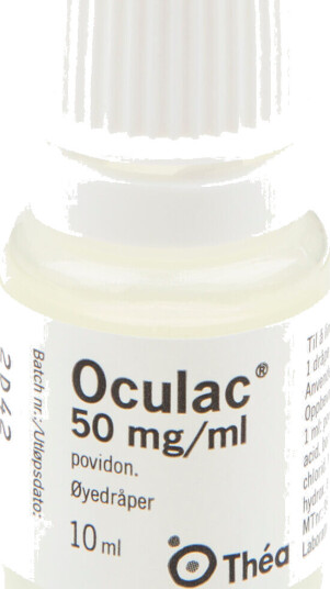 Oculac Øyedr 50mg/ml, 10 ml