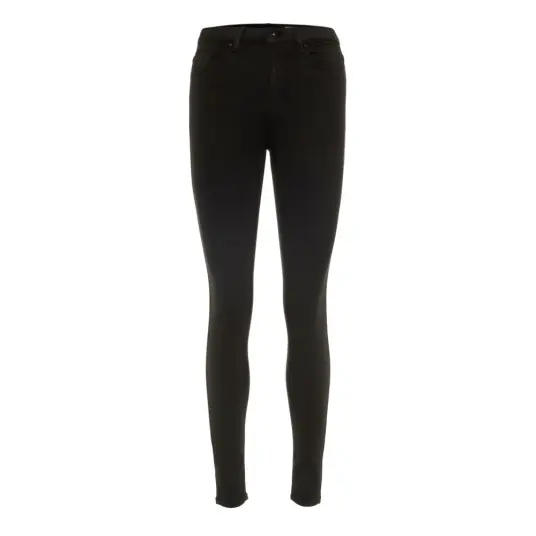 Vero Moda Dame Jeans Svart XS L34