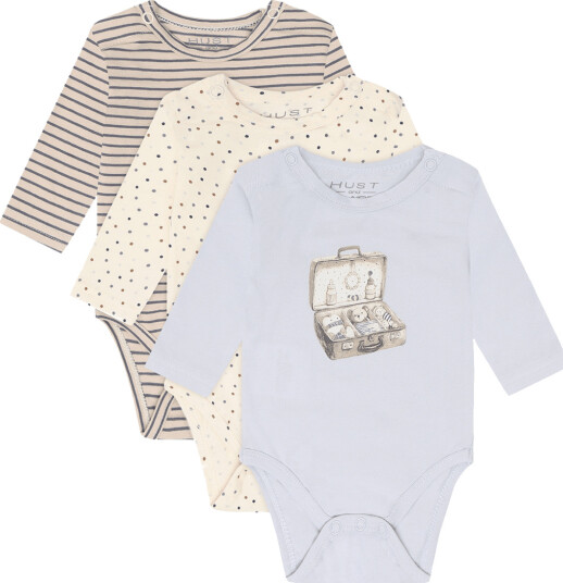 Hust & Claire Body 3 pk Base A Bit Blue