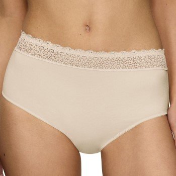 Triumph Truser 2P Feel Of Modal Midi Knickers Krem modal X-Small Dame