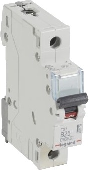Legrand Tx3, Miniatyr-Automatsikring, Type B, Ip20, 240 - 415 V Legrand Tx3, Miniatyr-Automatsikring, Type B, Ip20, 240 - 415 V