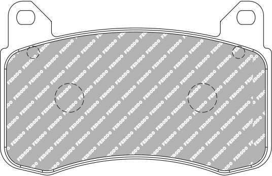 Bremseklosser FERODO RACING FRP3161H