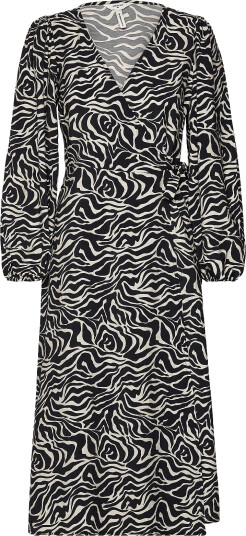 Object | Objleonora L/S Wrap Midi Dress Noos | 36