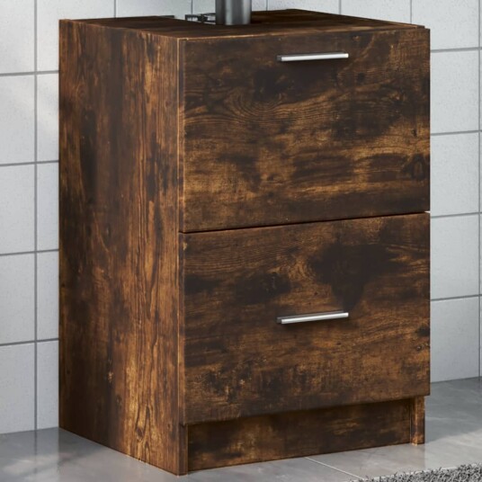 Servantskap røkt eik 40x37x59 cm konstruert tre 8721102815270