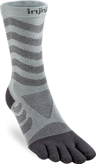 Injinji Women"s Ultra Run Crew Slate M/L Injinji Women"s Ultra Run Crew Slate M/L