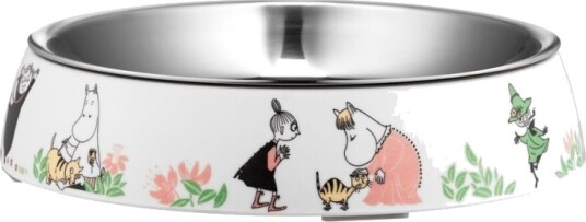 Muurla Moomin For Pets Cat Food Bowl White White Ø 15.5 cm Muurla Moomin For Pets Cat Food Bowl White White Ø 15.5 cm