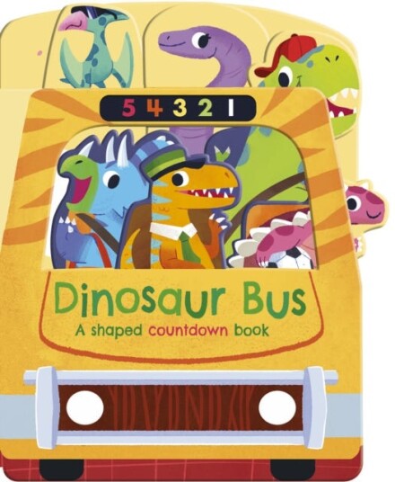 Dinosaur Bus  A Shaped Countdown Book