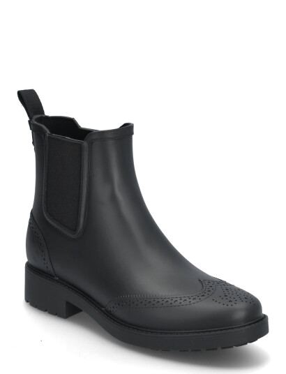 Lauren Ralph Lauren Preslie Rubber Rain Boot - Black - 39