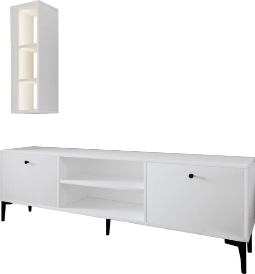 Bien TV-benk 150 cm - Hvit Bien TV-benk 150 cm - Hvit