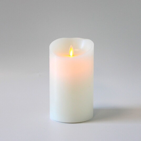 Ledlife LED XL Blokklys 17,5cm høy flammeeffekt hvit Ø10cm fungerer med fjernkontroll ekte stearin Ledlife LED XL Blokklys 17,5cm høy flammeeffekt hvit Ø10cm fungerer med fjernkontroll ekte stearin