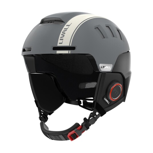 LIVALL RS1 SMART ALPINHJELM LARGE, GRÅ