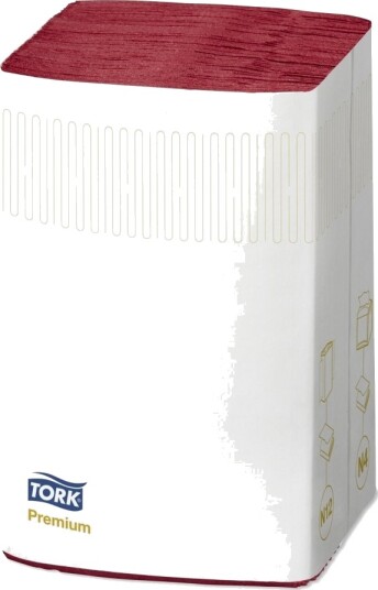 Serviet Tork N4 165X213 Mm 2 Lag Interfold Bordeaux,8 Pk X 5 X 200 Stk/Krt