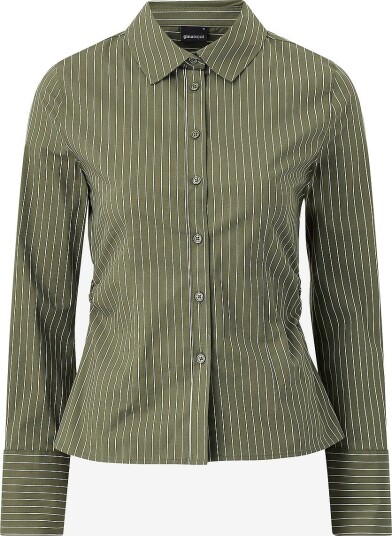Gina Tricot Skjorte Shaped shirt Flerfarget