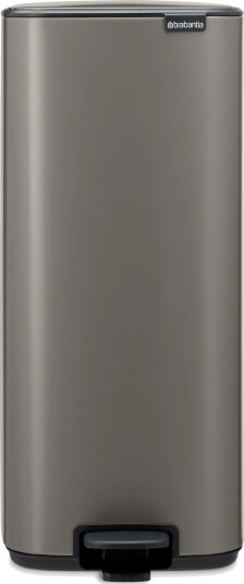 Brabantia Bo pedalbøtte 30 L Platinum