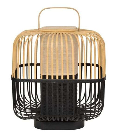 Forestier Bamboo Square Bordlampe M Black
