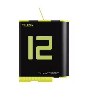Telesin til GoPro Hero 12 / 11 / 10 / 9 1750 mAh GP-BTR-901-B