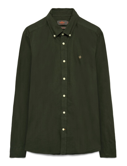 Morris Douglas Shirt-Slim Fit - Green - XS