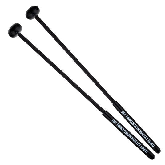 Meinl Mpmh Percussion Mallet Hard Oval Rubber HeadBlack