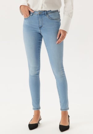 VERO MODA Vmtanya Mr S Piping Jeans Light Blue Denim L/30