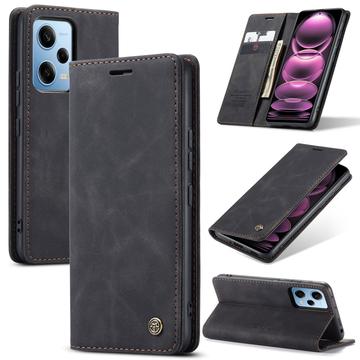 Xiaomi Redmi Note 12 Pro Caseme 013 Series Lommebok-deksel Svart