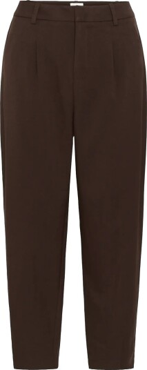 Kaffe Kamerle Pants Cropped   Brown   46