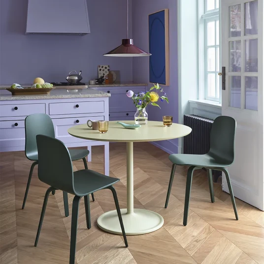 Muuto Soft spisebord 95 Black Nanolaminate Black Muuto Soft spisebord 95 Black Nanolaminate Black
