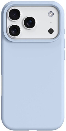 EIDERWOOD iPhone 17 Pro Max 2-i-1 Silikonog Hard Plast Deksel – MagSafe-kompatibelt – Babyblå