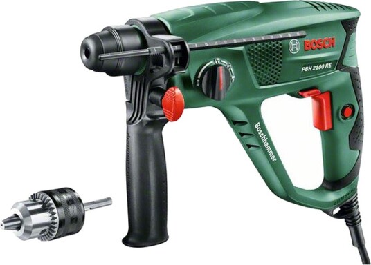 Bosch Borhammer Pbh 2100 Inkl. SDS-Borsett Og Koffert 550 w