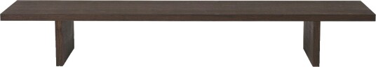 Ferm Living Kona display table Sidebord Dark stained oak veneer Ferm Living Kona display table Sidebord Dark stained oak veneer