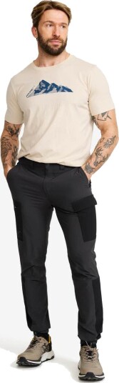 Revolutionrace Turbukse & Fritidsbukse Verge Stretch Cargo Pants Herre Anthracite/Black 3XL