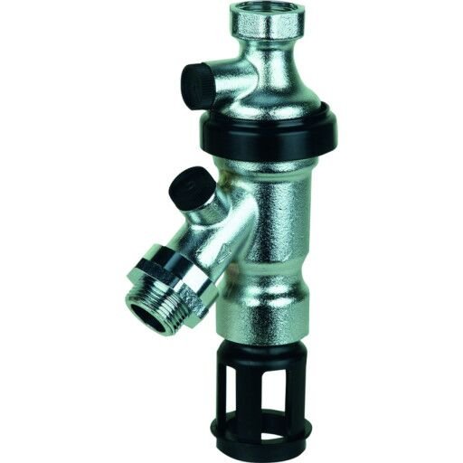 Resideo Braukmann 3/4" X 1" Tilbakeslagssikring Tetningsbrakett Forkrommet