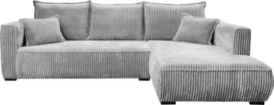 Puente 4 seters sofa med divan lysegrå Puente 4 seters sofa med divan lysegrå