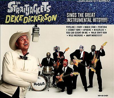 MediaTronixs Los Straitjackets : Deke Dickerson Sings The Great Instrumen CD Pre-Owned