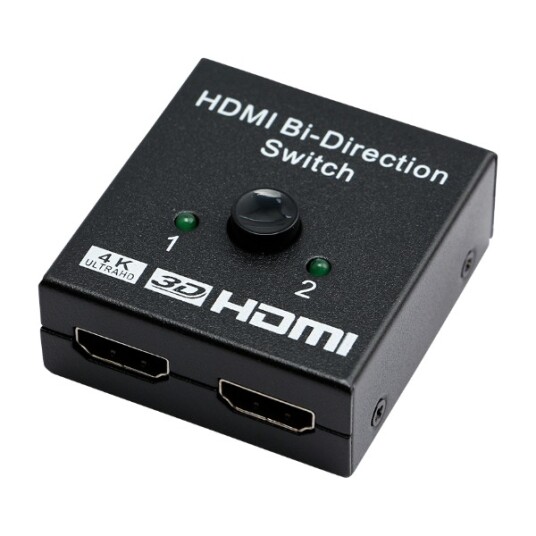 Eletra HDMI 2,0 2 Port Toveis bryter