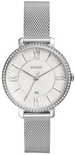 Fossil Dameklokke ES4627 Jacqueline Sølvfarget/Stål Ø36 mm Fossil Dameklokke ES4627 Jacqueline Sølvfarget/Stål Ø36 mm