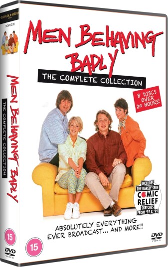 Men Behaving Badly Den Komplette Samlingen DVD Men Behaving Badly Den Komplette Samlingen DVD