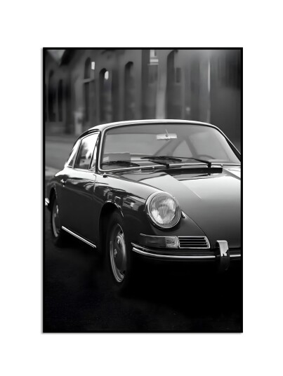 Plakat Klassisk Bil 911